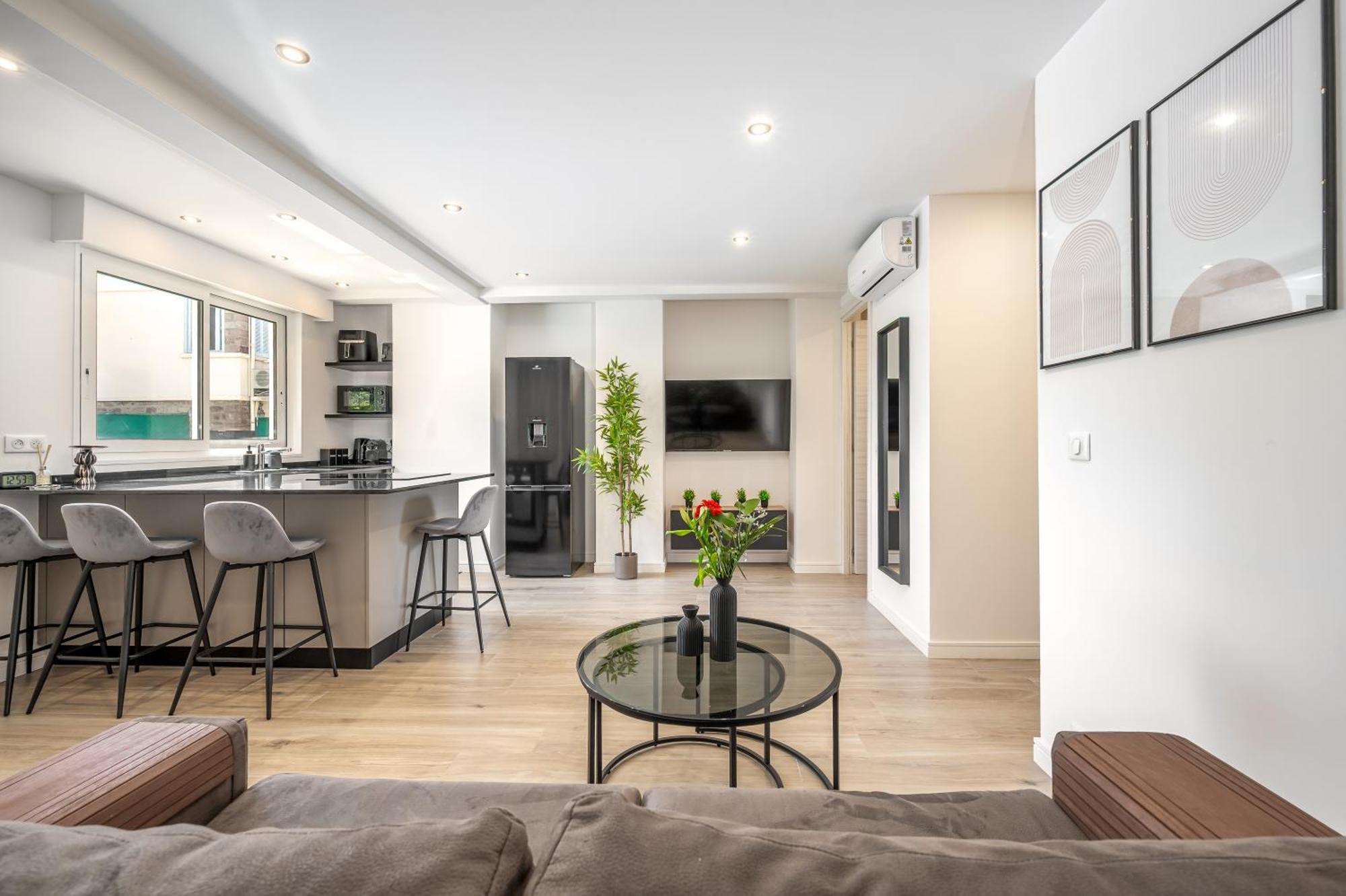 Cannes - T3 Neuf - Clim, Plages Et Centre A Pied - Ness House Apartment